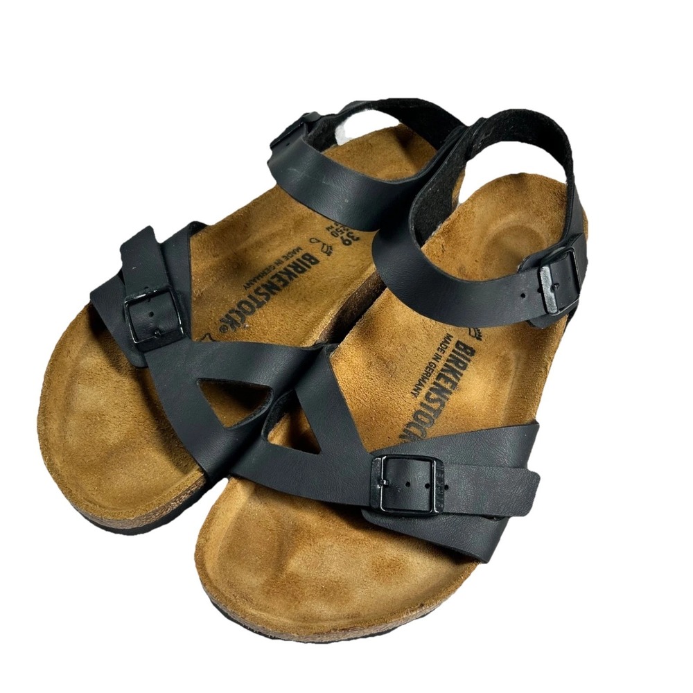 Birkenstock Rio Black Sandals size 39